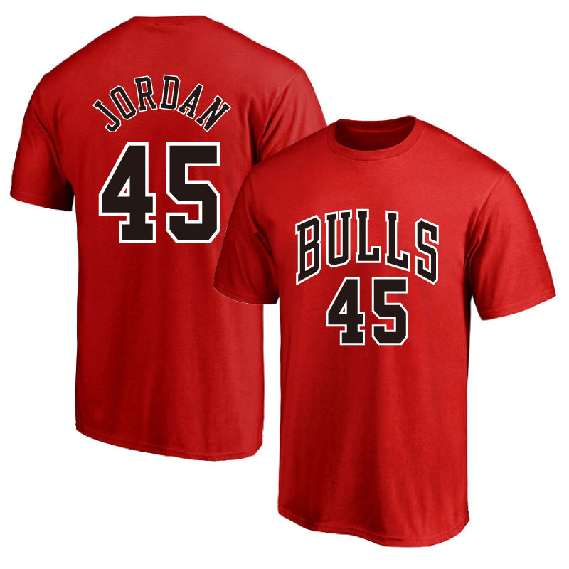 Chicago Bulls T Shirt Training Wear Short Sleeve