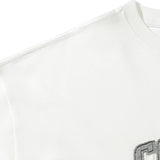 Men T Shitrs Letter Embroidered Crew Neck T-shirt