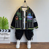 Toddler Boys Jackets Children's Clothing Boys' Baseball Jacket outside