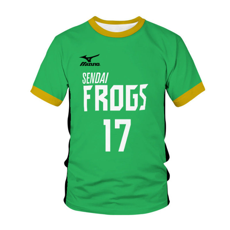 Cricket T Shirt 3D Printed Short Sleeve T-shirt