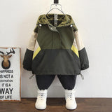 Toddler Boys Jackets Boy's Autumn Coat Hooded Top