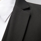 Seersucker Suit Suit Men's Three-Piece Suit