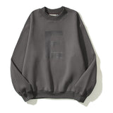 Kanye West Sunday Service Sweatshirt Autumn And Winter Loose Letter Printed Round Neck
