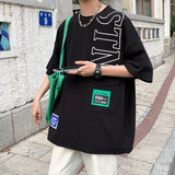 Men's T-Shirt Summer Short-Sleeved T-shirt Printed Top