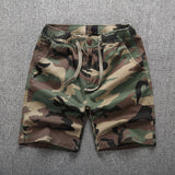 Men Cargo Shorts Summer Straight Cargo Pants Men's Sports Casual Fifth Pants Cotton Shorts Men