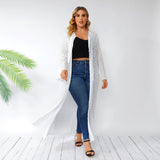 Women Plus Size Jackets Long Sleeve White Summer Sun Protection Shirt