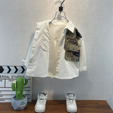 Toddler Boys Sweater Boy Shirt Coat