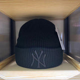 Yankee And Dogers Winter Hat Autumn And Winter Embroidery Men And Women Winter Hat Ear Protection Beanie Hat