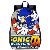 Sonic Backpack Sonic Schoolbag for Elementary School Students