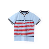 Children Boy Polo Shirts Summer Boys' Short-Sleeved T-shirt