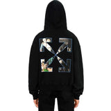 Off White Hoodie Hooded Sweaters Casual Fashionable Owt Menswear plus Size