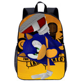 Sonic Backpack Sonic Schoolbag for Elementary School Students