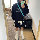 Rrr123 Shorts Summer High Street Loose Casual Cropped Pants