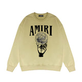 Amiri Sweatshirt Amiri Crew Sweatshirts Crew Neck Sweater