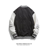 Letterman Jacket Outfit Senior Jackets Varsity Baseball Coat Men's Spring and Autumn Jacket Casual Top