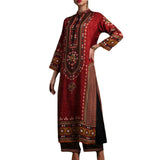 Beth Dutton Bohemian Dress Winter Autumn Midi Dresses Split Long Sleeve Dress
