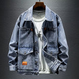 Denim Shirts Spring and Autumn Denim Jacket Men's Casual Jacket