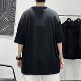 Men Short Sleeve T-shirt Summer round Neck Short Sleeves T-shirt
