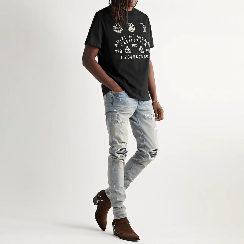 Amiri T Shirt Short Sleeve T-shirt Blouse Summer