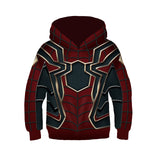 Men Spider Hoodie Spider-Man Anime 3D Sweater for Children