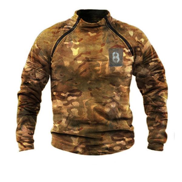 Tactics Style Men Sweatshirts & Hoodies Men's Vintage Sweater