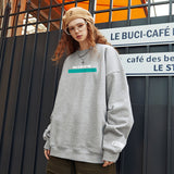 Smiley Face Hoodie Smiley Face Large Size round Neck Sweater Men's Clothing