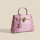 Jackie Kennedy Bag Spring/Summer Lizard Pattern Kelly Bag Snakeskin Shoulder Messenger Bag