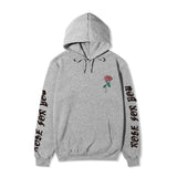 Black Rose Hoodie People Are Poision Rose Printed Sweater