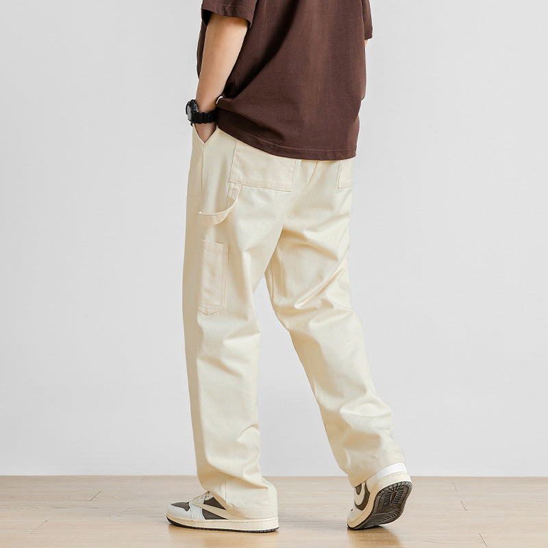 Men Cargo Pants Men's Spring New Casual Trousers