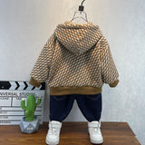Toddler Boys Jackets Boys Autumn Clothing Hooded Jacket