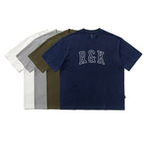 2022 Summer Man Outfits Letters Embroidered Crew Neck