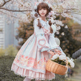 Gothic Lolita Harajuku Style Clothing Lolita Dress Sweet One Piece JSK Daily Wear Princess Dress