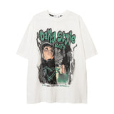 Man Tees Men's Spring and Summer Loose Short-Sleeved T-shirt