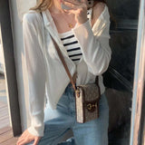 Jackie Kennedy Bag Leisure Mini Handbag One-Shoulder Crossboby Bag