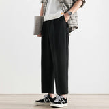 Men Pant Black Suit Pants