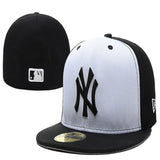 La 59fifty Hats Yankees Flat-Brimmed Cap NY Baseball Cap
