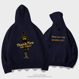 In Memory of Kobe Hoodie Back Memorial Kobe Hooded Sweater Sports Loose