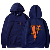 Juice WRLD in Loving Memory Hoodie Vlone & Friends Sweater Loose