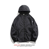 Men Sun Protection Clothing Summer Sun Protective Clothes Men Hooded Ice Silk Coat Couple