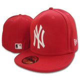 La 59fifty Hats Yankees Flat-Brimmed Cap NY Baseball Cap