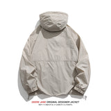 Men Sun Protection Clothing Summer Sun Protective Clothes Men Hooded Ice Silk Coat Couple