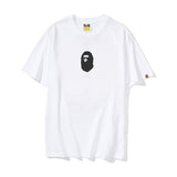 Bape T Shirt Short Sleeve Men and Women Loose-Fitting Casual T-shirt