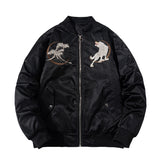 Varsity Jacket Embroidered Air Force Pilot Jacket Men's Baseball Uniform