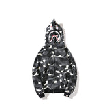Bape Hoodie Men's Women's Zipper Sweater Jacket