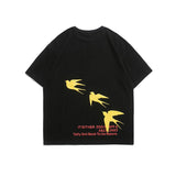 Men T Shirt Summer Casual Tops Men's Clothes Summer Wear Retro Men's round Neck Short Sleeve Casual Printed T-shirt Fashion