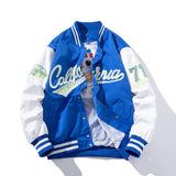 Varsity Jacket Hip Hop Embroidered Baseball Uniform