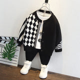 Toddler Boys Sweater Children's Clothing Boy's Knitted Sweater Coat Autumn