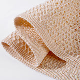 Straw Hat Hollow Summer Knitted Fisherman Hat