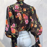 Women Bohemian Shirts Summer Women's Fashion Loose Lapels