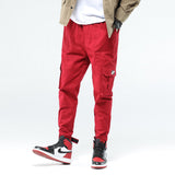 Men's Work Pants Men Straight Leg Pant Summer Multi-Pocket Cargo Pants Casual Trousers Fashion